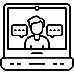 Virtual consultation Icon