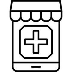 Online pharmacist Icon