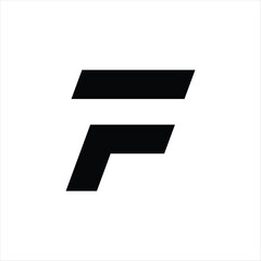 F Letter Logo - Modern Abstract Design