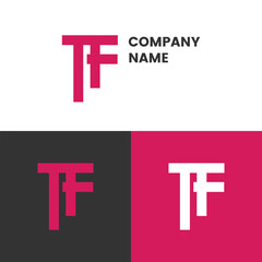 TF Logo Design for Modern Business Identity