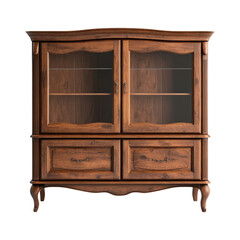 Traditional hutch cabinet