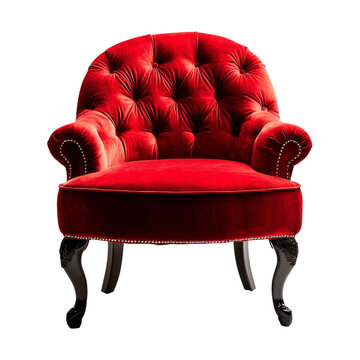 recommend clip art: Elegant tufted velvet vanity chair