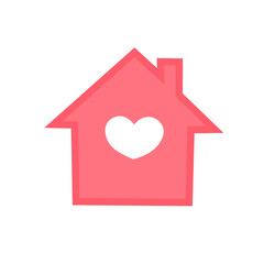 house with heart