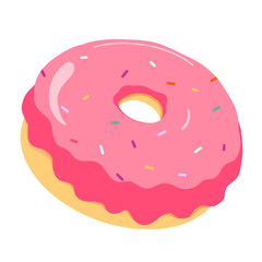 donut with sprinkles