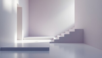 Obraz premium white room