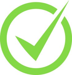 Tick icon  or Check mark symbol 
