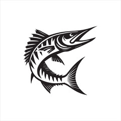 fish tribal tattoo