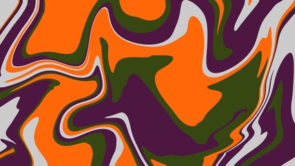 abstract hand drawing psychedelic liquid background, illustration wallpaper