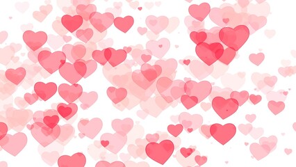 Abstract Heart Bokeh Backgrounds , illustration wallpaper