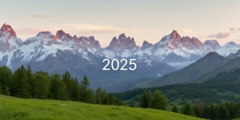 view of the mountains