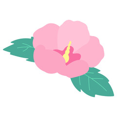무궁화 꽃 일러스트