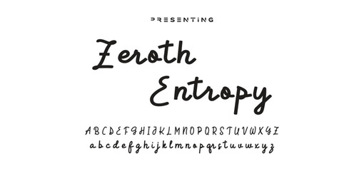 Hand drawn vector alphabet. Modern monoline signature script font. Elegant Signature Font. Best Alphabet Beautiful Calligraphy Signature Font lettering