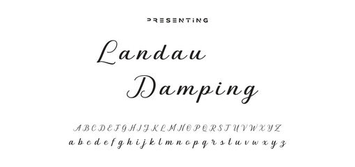 Hand drawn vector alphabet. Modern monoline signature script font. Elegant Signature Font. Best Alphabet Beautiful Calligraphy Signature Font lettering