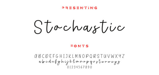 Hand drawn vector alphabet. Modern monoline signature script font. Elegant Signature Font. Best Alphabet Beautiful Calligraphy Signature Font lettering