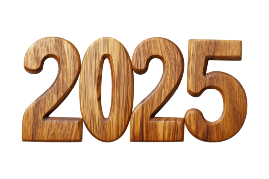 Wooden natural elm numbers 2025 rustic home decor