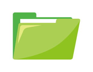 フォルダのベクターイラスト　　書類ファイルアイコン