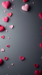 Obraz premium red rose petals