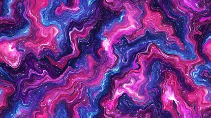 Obraz premium Fluid Colors Swirl Galaxy Design