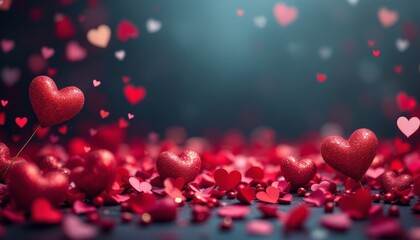 Obraz premium valentines background