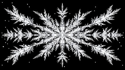 Stunning Snowflake: Ice Crystal Macro Photography