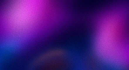 Grainy gradient poster background, purple blue pink black vibrant noisy texture banner cover header backdrop design
