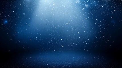 Noise texture background in gradient shades of deep royal blue and silver gray.