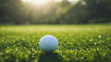 bright detailed green grass carpet texture perfect showcasing golf course design realistic background various projects