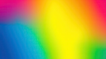 Obraz premium A vibrant rainbow gradient background. A template for design, cover, banner and presentation. A gradient of yellow, green, blue, orange, pink and violet colors