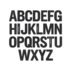 Fototapeta premium hand drawn font