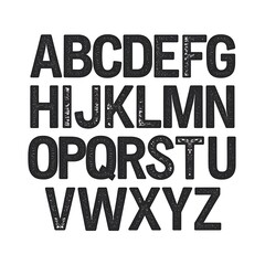 Fototapeta premium set of letters