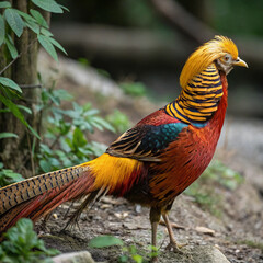 bird, feather, wildlife, beak, nature, colourful, fauna, wild, animal, blue, green, tree branch, beautiful, bill, male, tropical, red, small, eye, flying, mexico, exotic, head, parrot, art, robin, bea