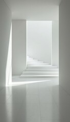 empty white room