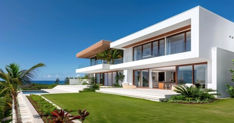 Fototapeta premium Modern Tropical Villa