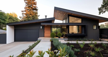 Fototapeta premium Modern Home Exterior