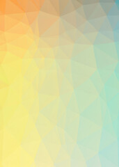 Colorful wavy striped pattern for design and texture. Color splashes.Surface for your design. Gradient background is blurry.Poly consisting.Beautiful Used for paper design,book.abstract