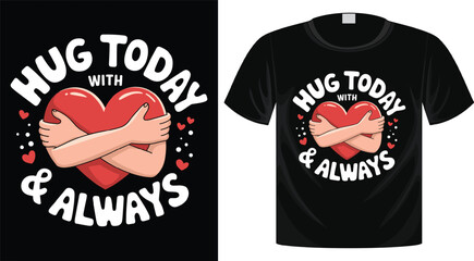 Valentine's Day Typography T-Shirt Design, Ready for Print
