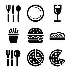 Flat vector illustration. flat icon, outline icons, vector icons, web icons.