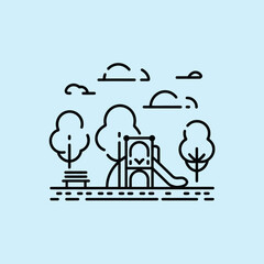 Flat vector illustration. flat icon, outline icons, vector icons, web icons.