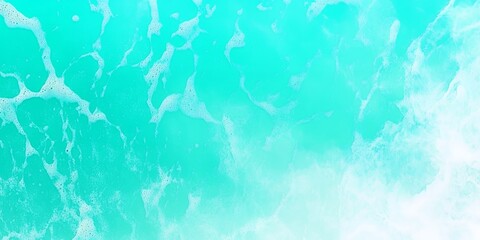 Aqua Blue Water Texture Foam Bubbles Ocean Sea Summer