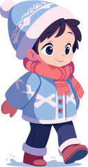 Boy on Winter