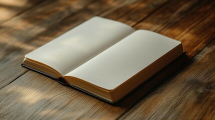 Fototapeta premium Notebook on a Solid Background