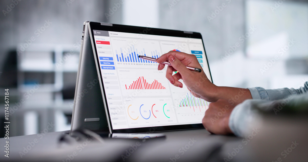 Poster Data Analyst Using Data Analytics KPI