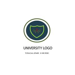 University logo design set