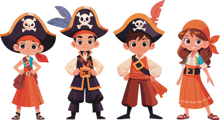 Pirate Kids Character