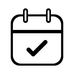 Calendar icon.flat vector illustration