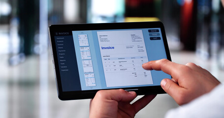 Online Digital E Invoice Statement