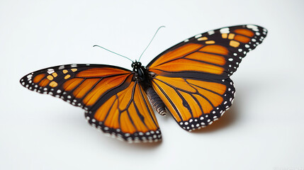 Obraz premium butterfly on a white background