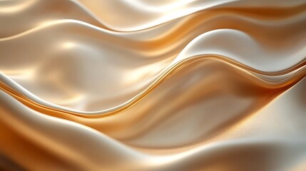 Obraz premium Golden light abstract wavy background high resolution hd image