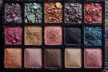 Fototapeta premium Beauty palette showcase artistic studio photography