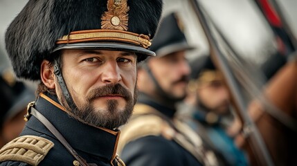 Elite German Uhlans Cavalry Unit in Close-Up - European Mounted Warfare Tradition